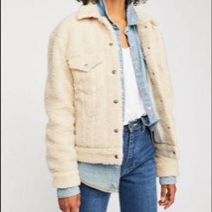levis teddy coat